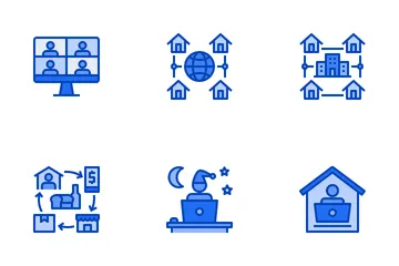 Work From Home Icon Pack