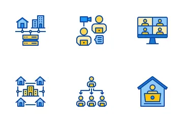 Work From Home Icon Pack