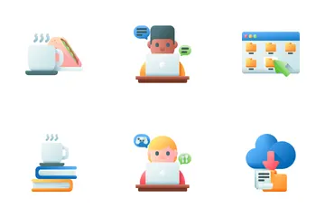Work From Home Icon Pack