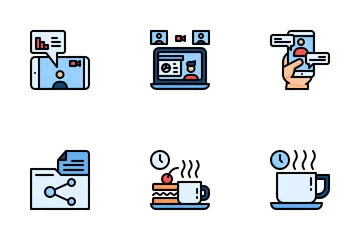 Work From Home Icon Pack