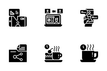 Work From Home Icon Pack