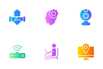 Work From Home Icon Pack