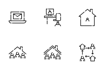 Work From Home Icon Pack