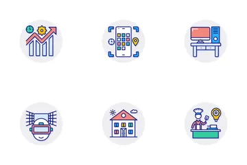 Work From Home Icon Pack