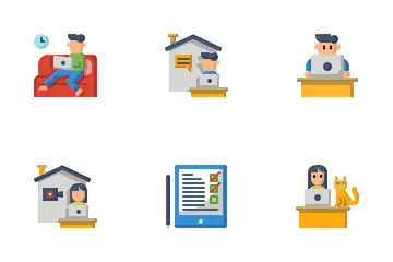 Work From Home Icon Pack