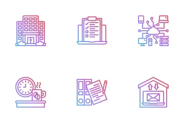 Work From Home Icon Pack