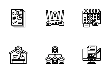 Work From Home Icon Pack