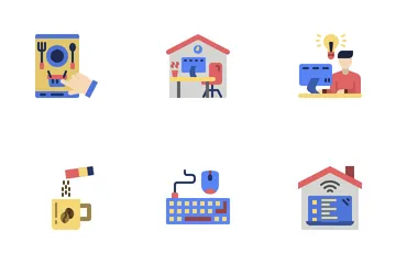 Work From Home Icon Pack