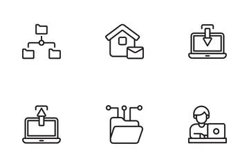 Work From Home Icon Pack