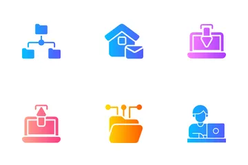 Work From Home Icon Pack