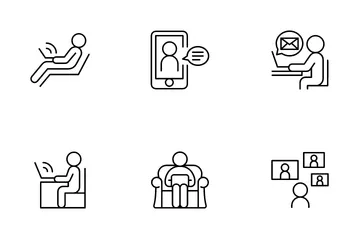 Work From Home Icon Pack