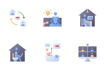 Work From Home Icon Pack