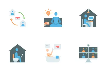 Work From Home Icon Pack