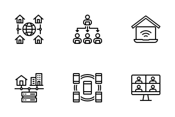 Work From Home Icon Pack