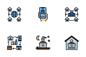 Work From Home Icon Pack