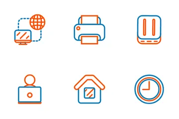 Work From Home Icon Pack