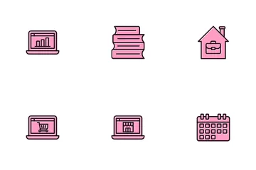 Work From Home Icon Pack