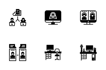 Work From Home Icon Pack