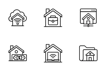 Work From Home Icon Pack