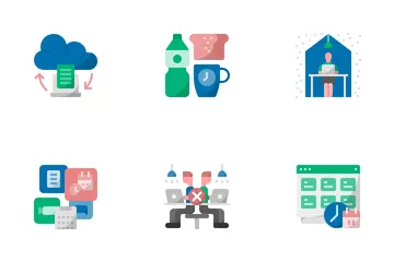 Work From Home Icon Pack