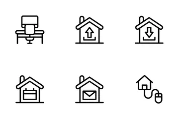 Work From Home Icon Pack