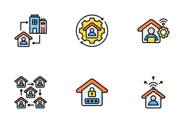 Work From Home Icon Pack