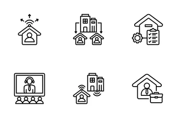 Work From Home Icon Pack