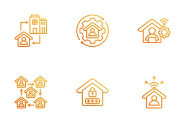 Work From Home Icon Pack