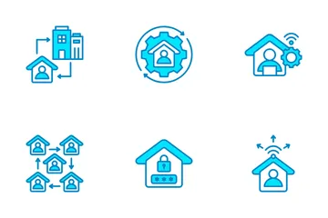 Work From Home Icon Pack