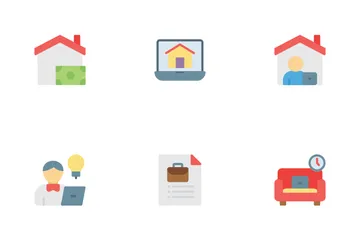 Work From Home Icon Pack