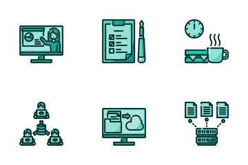 Work From Home Icon Pack