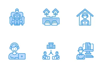 Work From Home Icon Pack