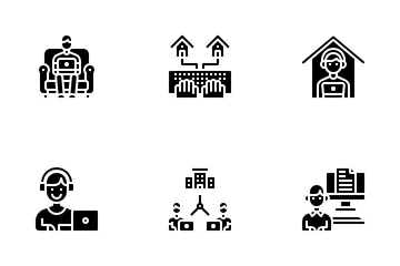 Work From Home Icon Pack