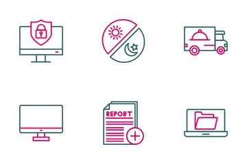 Work From Home Icon Pack