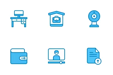 Work From Home Icon Pack