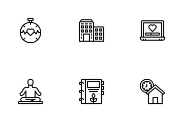 Work Life Balance Icon Pack