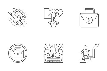 Work Life Balance Icon Pack