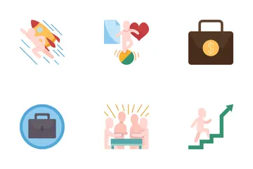 Work Life Balance Icon Pack