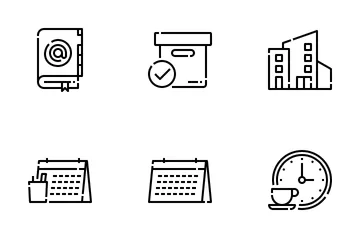 Work Office Icon Pack