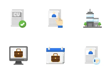 Work Office And Jobs Icon Pack