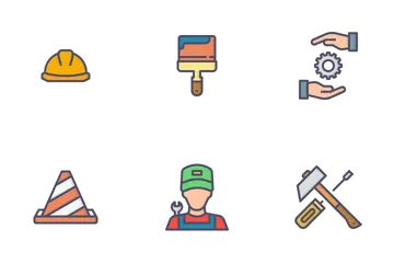 Workers Day Icon Pack