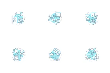 Workflow Management Icon Pack