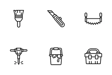 Working Equipment Icon Pack