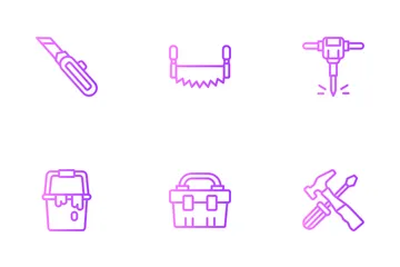 Working Equipment Icon Pack