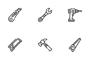 Working Equipment Icon Pack