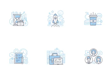 Working Process Icon Pack