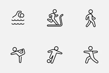 Workout Activities Icon Pack