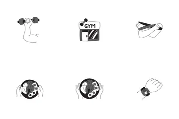 Workout & Exercise Icon Pack