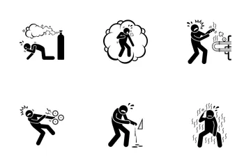 Workplace Hazard Icon Pack