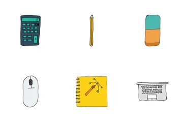 Workspace Doodles Icon Pack